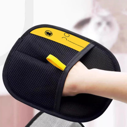 Double-Sided Pet Grooming Glove | Reusable Hair Remover for Dogs & Cats | Pack of 3
