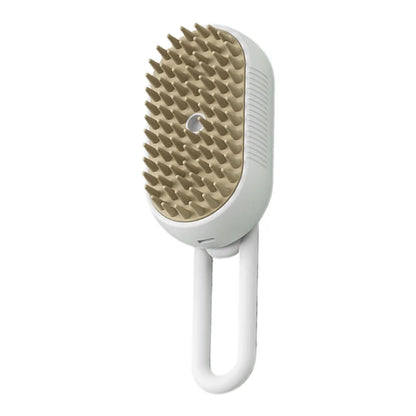 Electric Cat Steam Brush – 3-In-1 Pet Grooming Comb with Water Spray for Cats and Dogs, USB Rechargeable