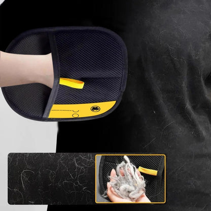 Double-Sided Pet Grooming Glove | Reusable Hair Remover for Dogs & Cats | Pack of 3