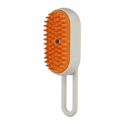 Electric Cat Steam Brush – 3-In-1 Pet Grooming Comb with Water Spray for Cats and Dogs, USB Rechargeable